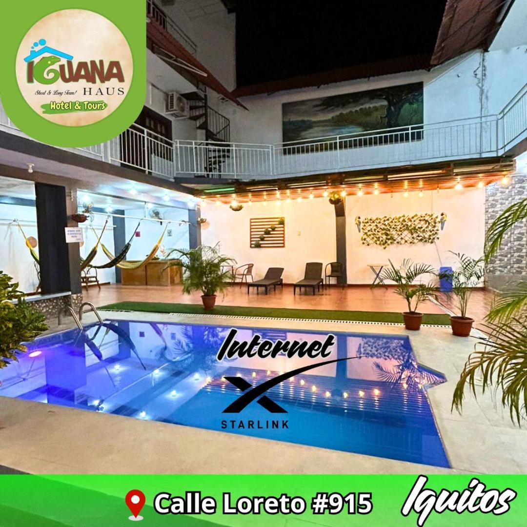 Iguana Haus Iquitos Apartamento Exterior foto