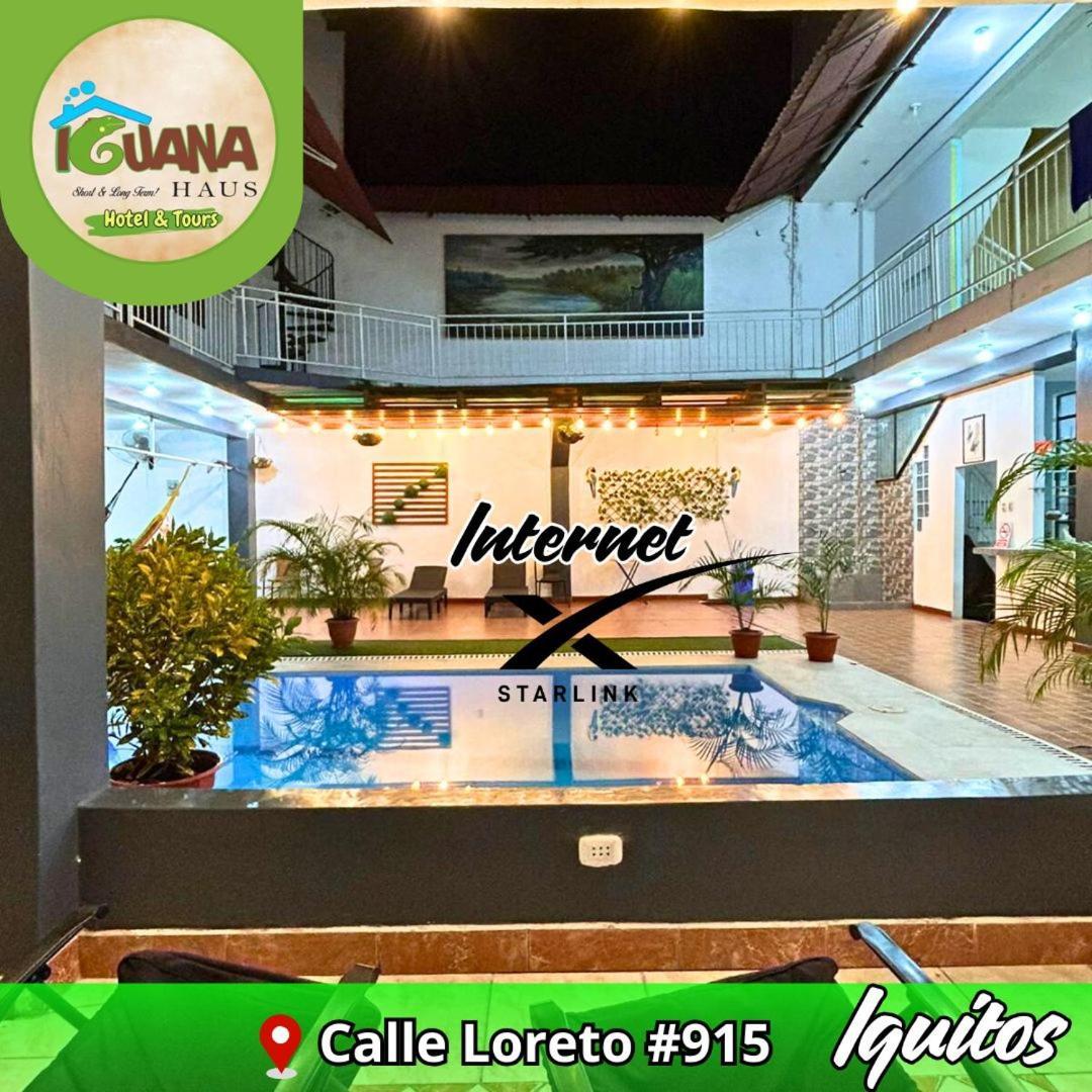 Iguana Haus Iquitos Apartamento Exterior foto