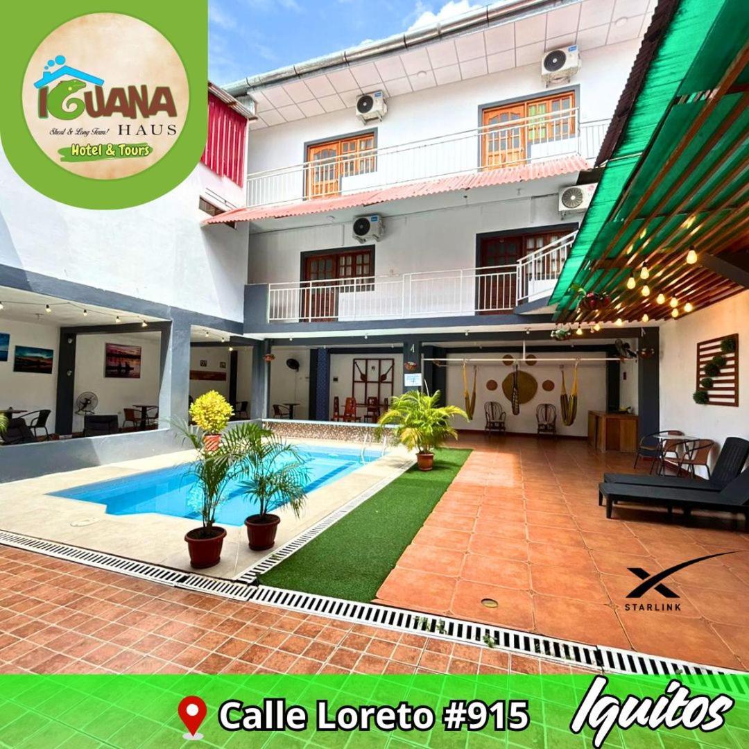 Iguana Haus Iquitos Apartamento Exterior foto